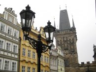 Gotická Malostranská mostecká věž a měšťanské domy v Mostecké ulici, autor: Tomáš*