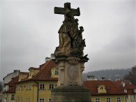 Barokní socha Sen svaté Luitgardy na Karlově mostě, autor: Tomáš*