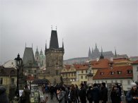 Pražský hrad,  Malostranské mostecké věže a věže chrámu sv.Mikuláše, autor: Tomáš*