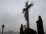 Sousoší  Kalvárie-sv.Kříž na Karlově mostě, autor: Tomáš*