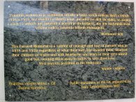 Pamětní deska Památníku rozloučení na Hlavním nádraží, autor: Tomáš*