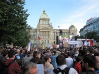 Protibabišovská demonstrace na Václavském náměstí, autor: Tomáš*