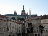 Horní část Malostranského náměstí a Pražský hrad, autor: Tomáš*