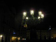 Rozsvěcování kandelábru na Hradčanském náměstí, autor: Tomáš*
