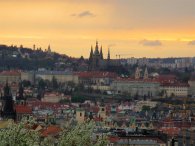 Praha v zapadajícím slunci, autor: Tomáš*