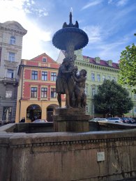 Wimmerova kašna na Uhelném trhu, autor: Andrea Kylarová