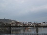 Železniční most a Pražský hrad, autor: Tomáš*