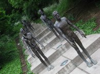 Pomník obětem komunismu od Olbrama Zoubka na úpatí Petřína, autor: Tomáš*