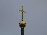 Kříž na věži kostela sv.Vojtěcha v Libni, autor: Tomáš*