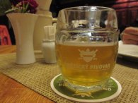 pivo v cílové restauraci Pražan, autor: mrkvajda