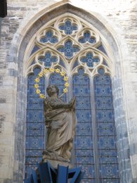 Kopie sloupu Blahoslavenné Panny Marie z vrcholku mariánského sloupu ze Staroměstského náměstí, autor: Tomáš*