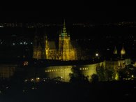 Večerní chrám sv.Víta a Pražský hrad, autor: Tomáš*