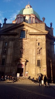 kostel sv. Františka z Assisi na Křížovnického náměstí, autor: mrkvajda