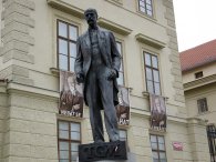 Socha T.G.Masaryka na Hradčanském náměstí, autor: Tomáš*