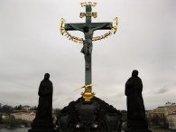 Sousoší  Kalvárie-sv.Kříž na Karlově mostě, autor: Tomáš*