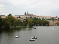 Pražský hrad z mostu Legií, autor: Tomáš*