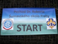 Pochod dr.Roberta Šumavského okolo Prahy, autor: Tomáš*