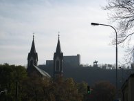 Karlínský kostel a Národní památník na Vítkově, autor: Tomáš*