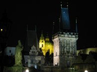 Malostranská mostecká věž a věže chrámu sv.Mikuláše na Malé Straně, autor: Tomáš*