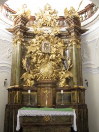 Hlavní oltář kostela Panny Marie Vítězné, autor: Tomáš*