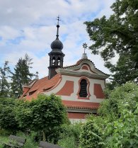 Malá Chuchle - kostel, autor: Lenka Heřmanová