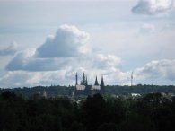 Petřínská rozhledna a katedrála sv.Víta z valu v Troji, autor: Tomáš*
