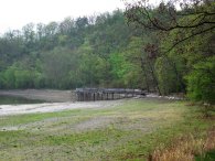 Neobvyklý snímek odpočinkového mola na Hostivařské přehradě, autor: Tomáš*