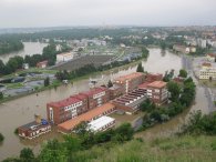 Rozvodněná Vltava v Podbabě, autor: Tomáš*