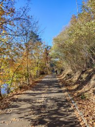 podzim u přehradní nádrže, autor: Andrea Kylarová