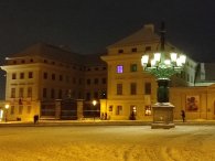 Kandelábr na Hradčanském náměstí, autor: Andrea Kylarová