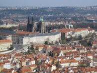 Pražský hrad z rozhledny, autor: Tomáš*